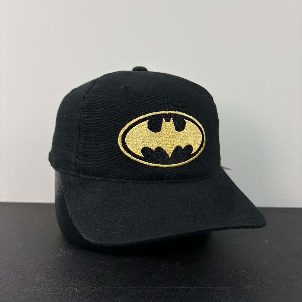 Vintage 90's The Batman Movie NWT Hat DC Comics Joker Cap Snapback Adjustable